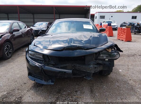 2C3CDXBG9KH659914 2019 DODGE CHARGER Черный Вид задней части салона