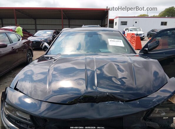 2C3CDXBG9KH659914 2019 DODGE CHARGER Черный Вид сзади