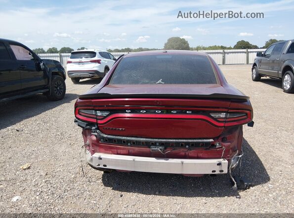 2C3CDXBG9KH670587 2019 DODGE CHARGER Бордовый 