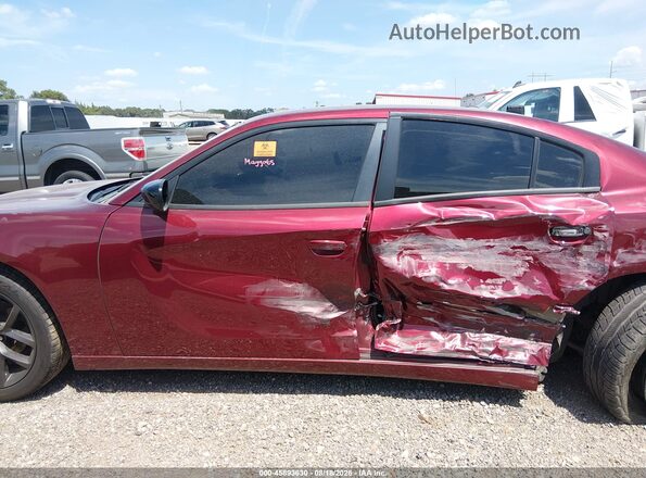 2C3CDXBG9KH670587 2019 DODGE CHARGER Бордовый Панорамный вид салона 360°