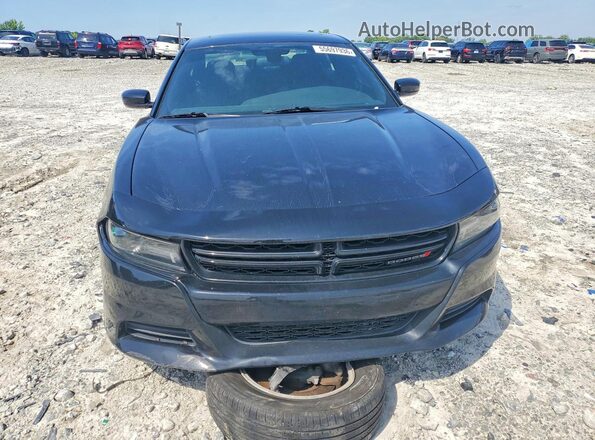 2C3CDXBG9LH134191 2020 DODGE CHARGER Black Widok z przodu