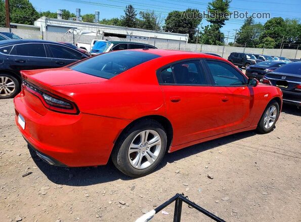 2C3CDXBG9LH140492 2020 DODGE CHARGER Red Trasero derecho