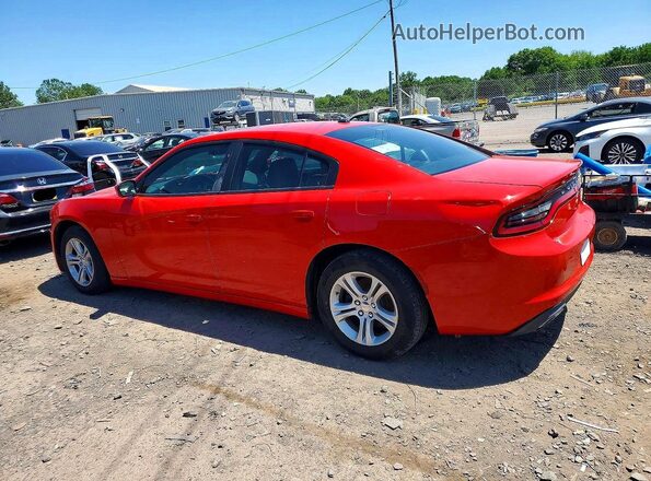 2C3CDXBG9LH140492 2020 DODGE CHARGER Red Trasero izquierdo