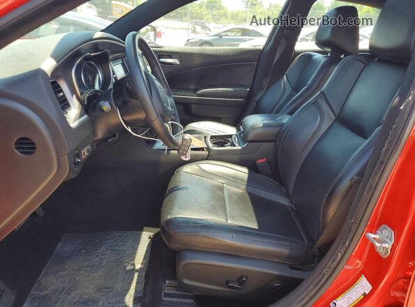 2C3CDXBG9LH140492 2020 DODGE CHARGER Red Vista interior delantera
