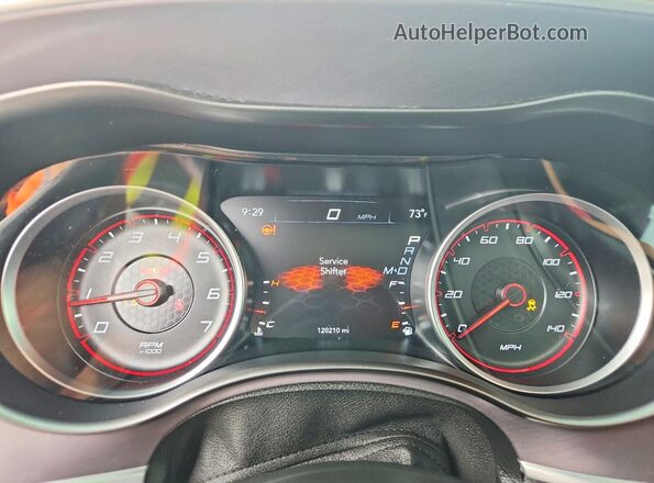 2C3CDXBG9LH140573 2020 DODGE CHARGER Black Widok zestawu wskaźników