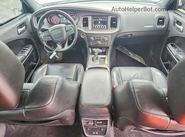 2C3CDXBG9LH140573 2020 DODGE CHARGER Black Widok deski rozdzielczej
