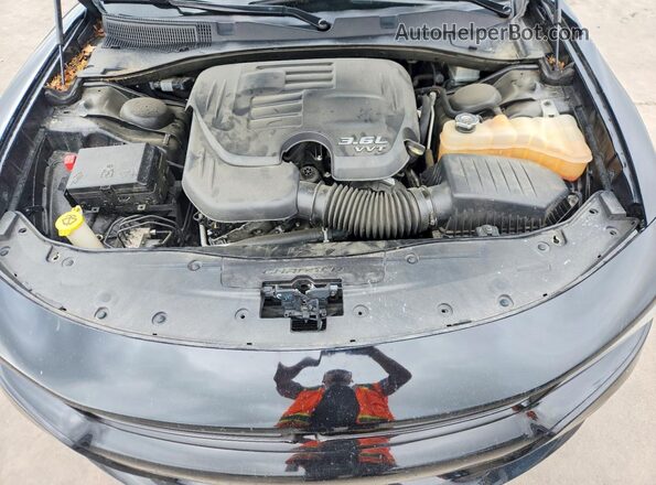 2C3CDXBG9LH140573 2020 DODGE CHARGER Black Widok wnętrza z tyłu
