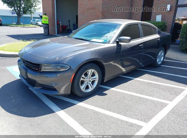 2C3CDXBG9LH179955 2020 DODGE CHARGER Gray Przód lewy
