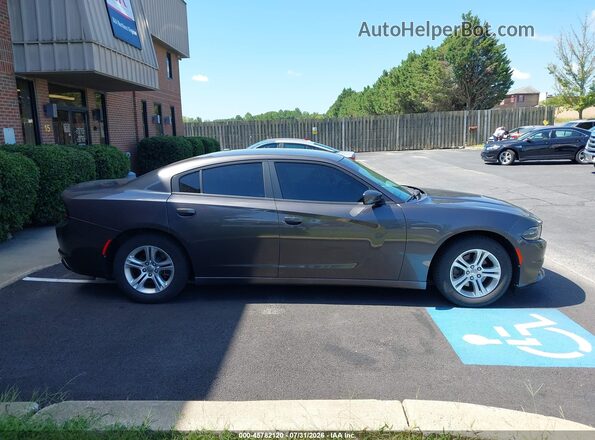 2C3CDXBG9LH179955 2020 DODGE CHARGER Gray Widok zestawu wskaźników