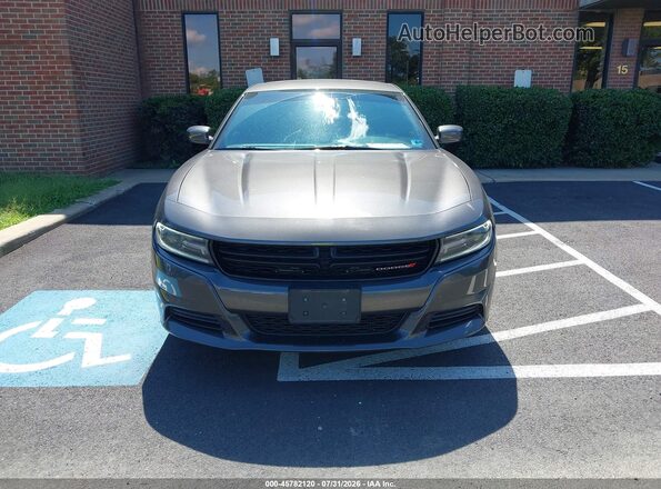 2C3CDXBG9LH179955 2020 DODGE CHARGER Gray Widok z przodu