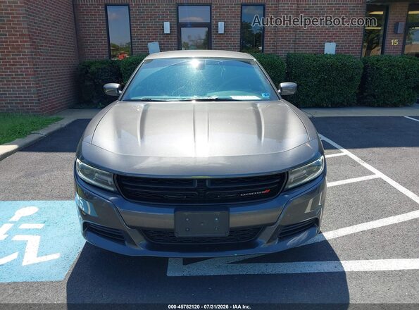 2C3CDXBG9LH179955 2020 DODGE CHARGER Gray Widok deski rozdzielczej