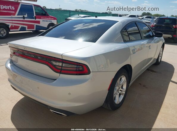 2C3CDXBG9LH190017 2020 DODGE CHARGER Silver Հետևի աջ
