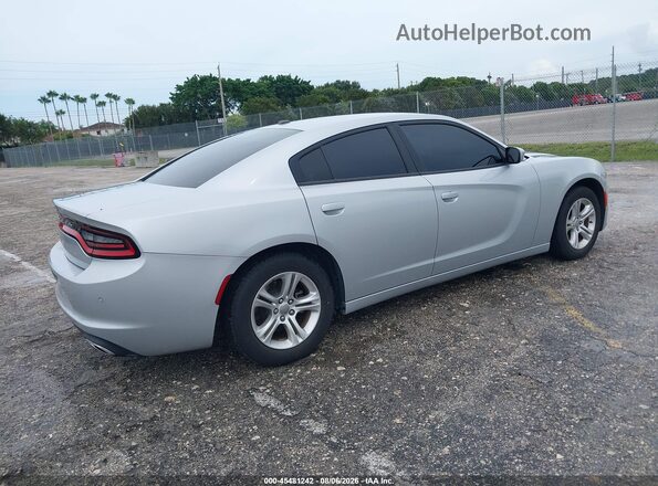 2C3CDXBG9LH190020 2020 DODGE CHARGER Серебряный Задняя правая четверть