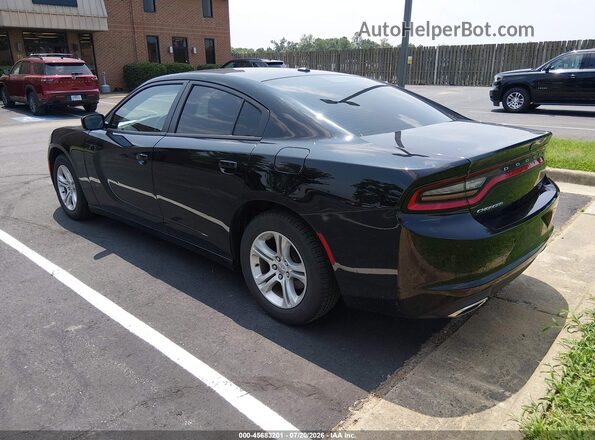 2C3CDXBG9LH190132 2020 DODGE CHARGER Black Tył lewy