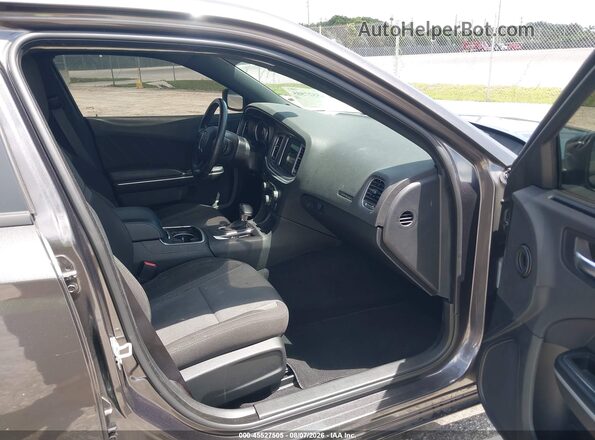 2C3CDXBG9LH207267 2020 DODGE CHARGER Gray წინა სალონის ხედი