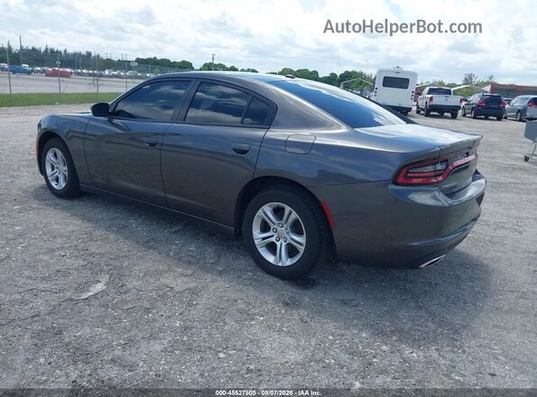 2C3CDXBG9LH207267 2020 DODGE CHARGER Gray უკანა მარცხენა