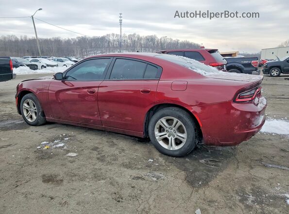 2C3CDXBG9LH235392 2020 DODGE CHARGER Burgundy უკანა მარცხენა