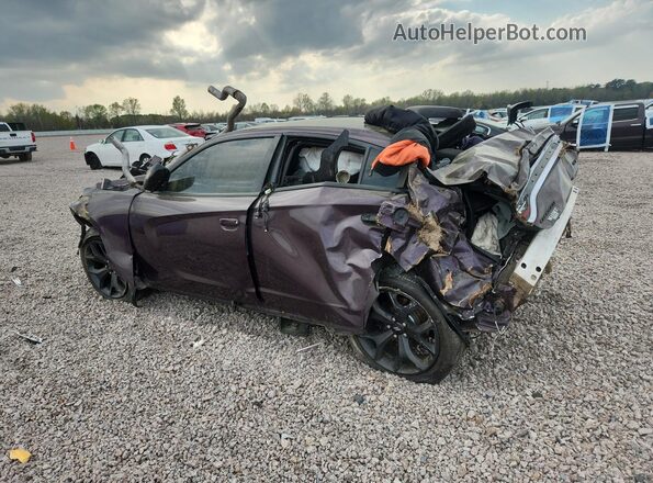 2C3CDXBG9LH249356 2020 DODGE CHARGER Purple Rear left