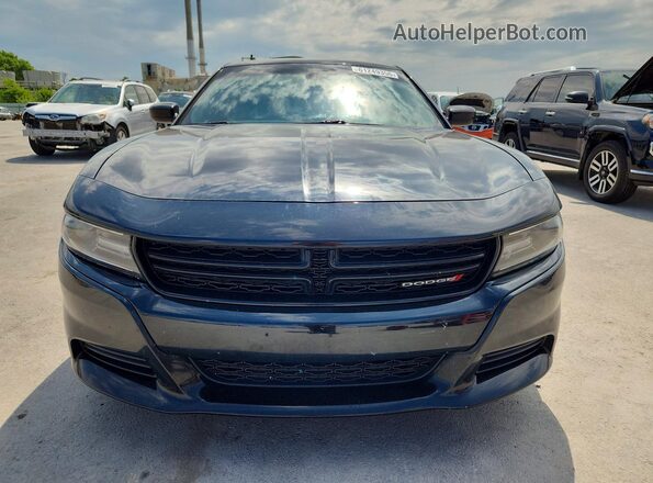 2C3CDXBG9MH624471 2021 DODGE CHARGER Black Widok z przodu