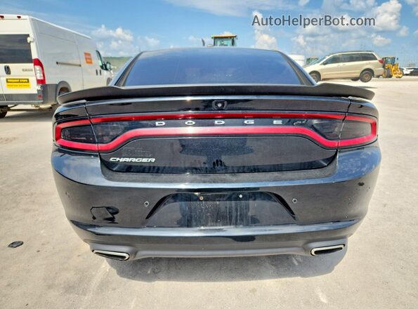 2C3CDXBG9MH624471 2021 DODGE CHARGER Black Widok z tyłu