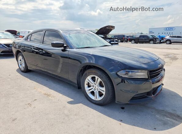 2C3CDXBG9MH624471 2021 DODGE CHARGER Black Przód prawy