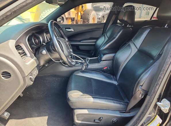 2C3CDXBG9MH624471 2021 DODGE CHARGER Black Widok wnętrza z przodu