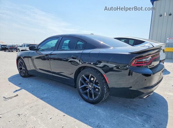 2C3CDXBG9MH625524 2021 DODGE CHARGER Black უკანა მარცხენა