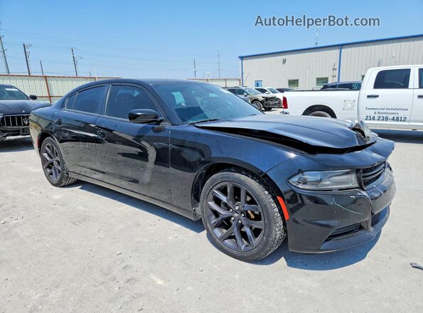 2C3CDXBG9MH625524 2021 DODGE CHARGER Black წინა მარჯვენა