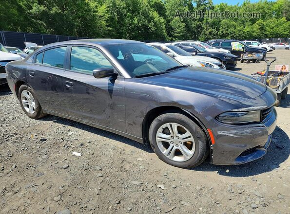 2C3CDXBG9MH638967 2021 DODGE CHARGER Gray Przód prawy