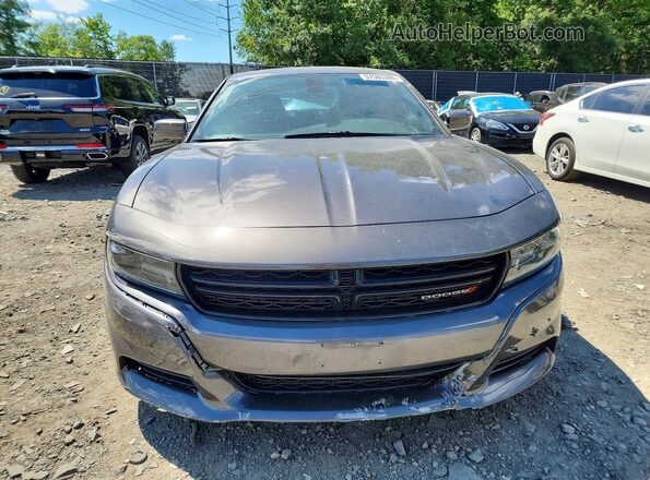 2C3CDXBG9MH638967 2021 DODGE CHARGER Gray Widok z przodu