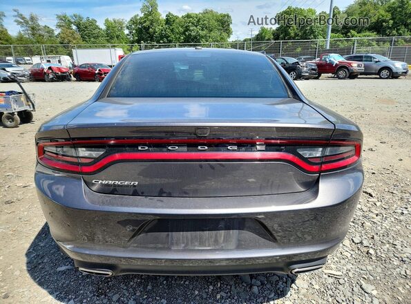 2C3CDXBG9MH638967 2021 DODGE CHARGER Gray Widok z tyłu