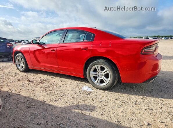 2C3CDXBG9NH144934 2022 DODGE CHARGER Red Trasero izquierdo