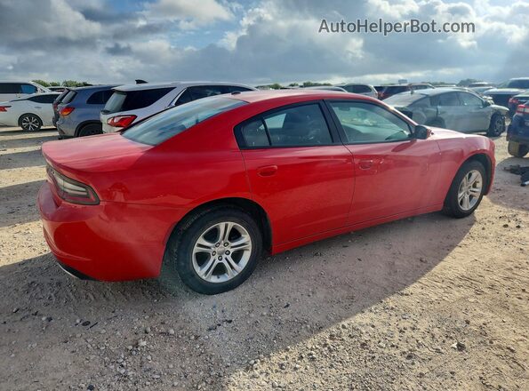 2C3CDXBG9NH144934 2022 DODGE CHARGER Red Trasero derecho