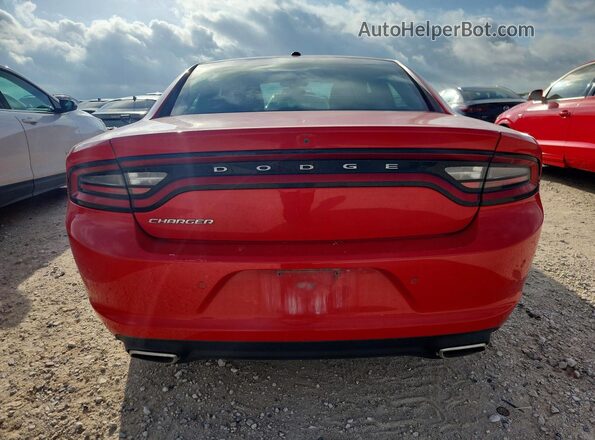 2C3CDXBG9NH144934 2022 DODGE CHARGER Red Vista trasera