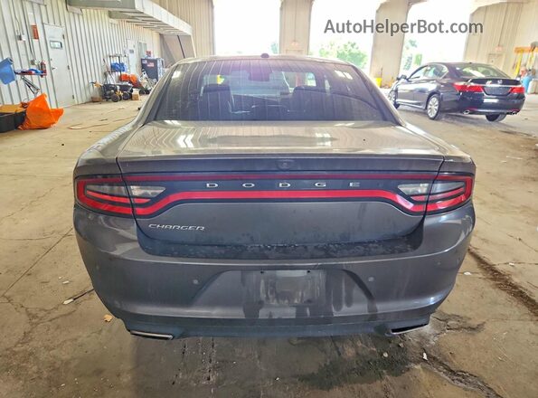 2C3CDXBG9NH182776 2022 DODGE CHARGER Gray Widok z tyłu