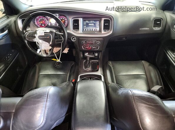 2C3CDXBG9NH182776 2022 DODGE CHARGER Gray Widok deski rozdzielczej