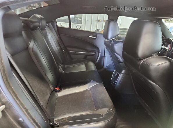 2C3CDXBG9NH182776 2022 DODGE CHARGER Gray Widok tylnych siedzeń