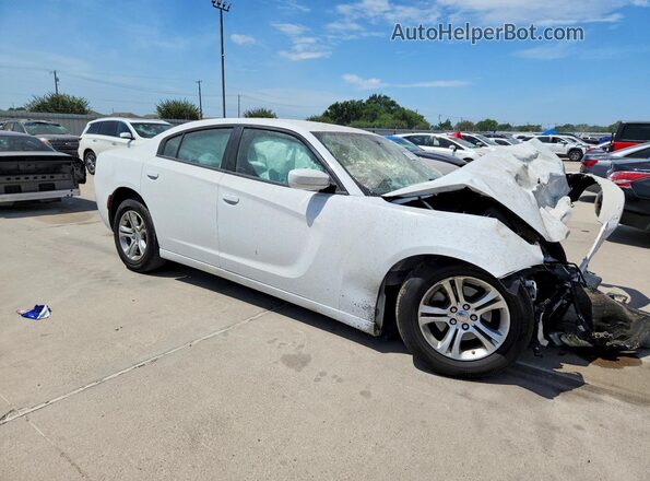 2C3CDXBG9NH224122 2022 DODGE CHARGER White Delantero derecho