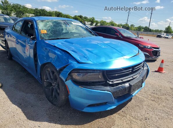 2C3CDXBG9PH579911 2023 DODGE CHARGER Blue Передня права чверть
