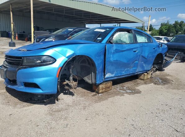 2C3CDXBG9PH579911 2023 DODGE CHARGER Blue 