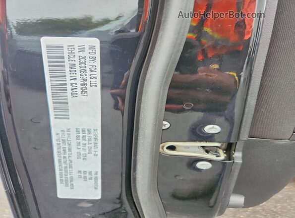 2C3CDXBG9PH613457 2023 DODGE CHARGER Black Вид підкапотного простору