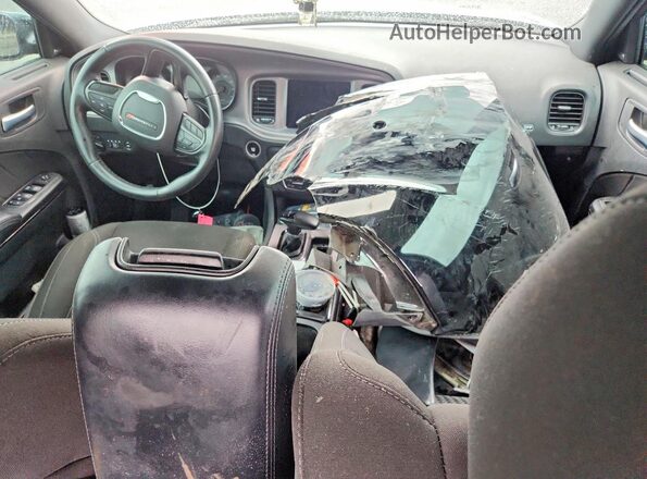 2C3CDXBG9PH613457 2023 DODGE CHARGER Black Вид панелі приладів