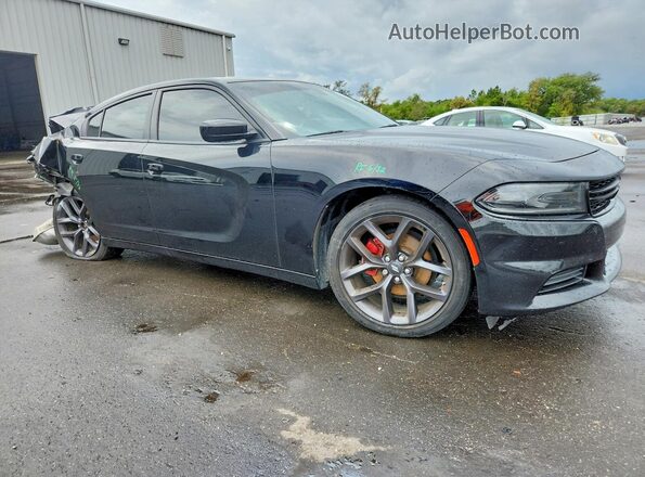 2C3CDXBG9PH613457 2023 DODGE CHARGER Black Передня права чверть