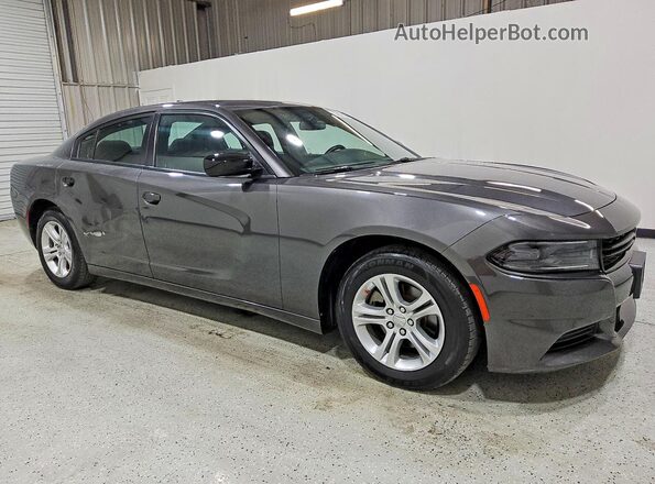 2C3CDXBG9PH659659 2023 DODGE CHARGER Gray Przód prawy