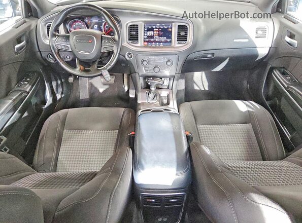2C3CDXBG9PH659659 2023 DODGE CHARGER Gray Widok deski rozdzielczej