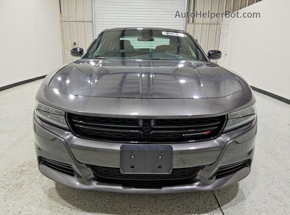 2C3CDXBG9PH659659 2023 DODGE CHARGER Gray Widok z przodu