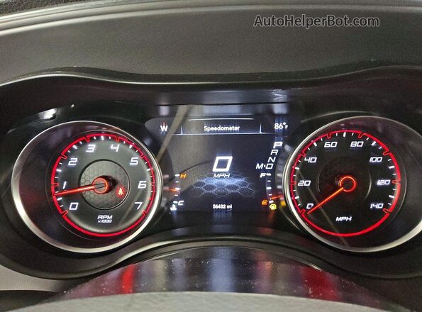 2C3CDXBG9PH659659 2023 DODGE CHARGER Gray Widok zestawu wskaźników