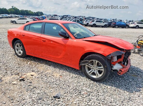 2C3CDXBG9PH687008 2023 DODGE CHARGER Orange Przód prawy