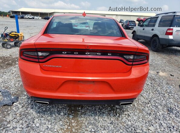 2C3CDXBG9PH687008 2023 DODGE CHARGER Orange Widok z tyłu