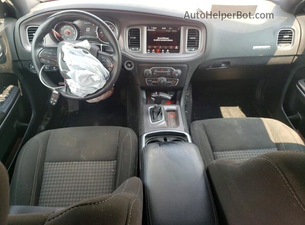 2C3CDXBG9PH687008 2023 DODGE CHARGER Orange Widok deski rozdzielczej